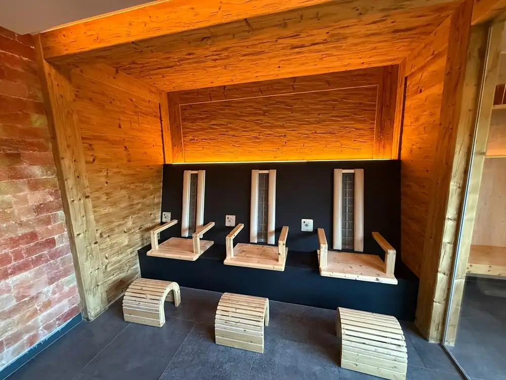 Sauna in Schwimmbad